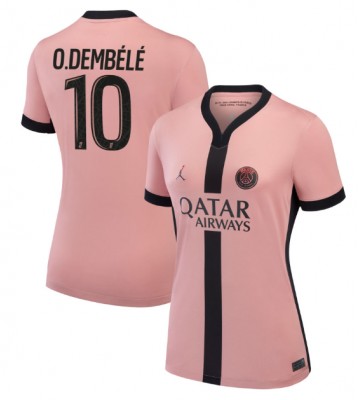 Paris Saint-Germain Ousmane Dembele #10 Tredjetröja Dam 2024-25 Kortärmad